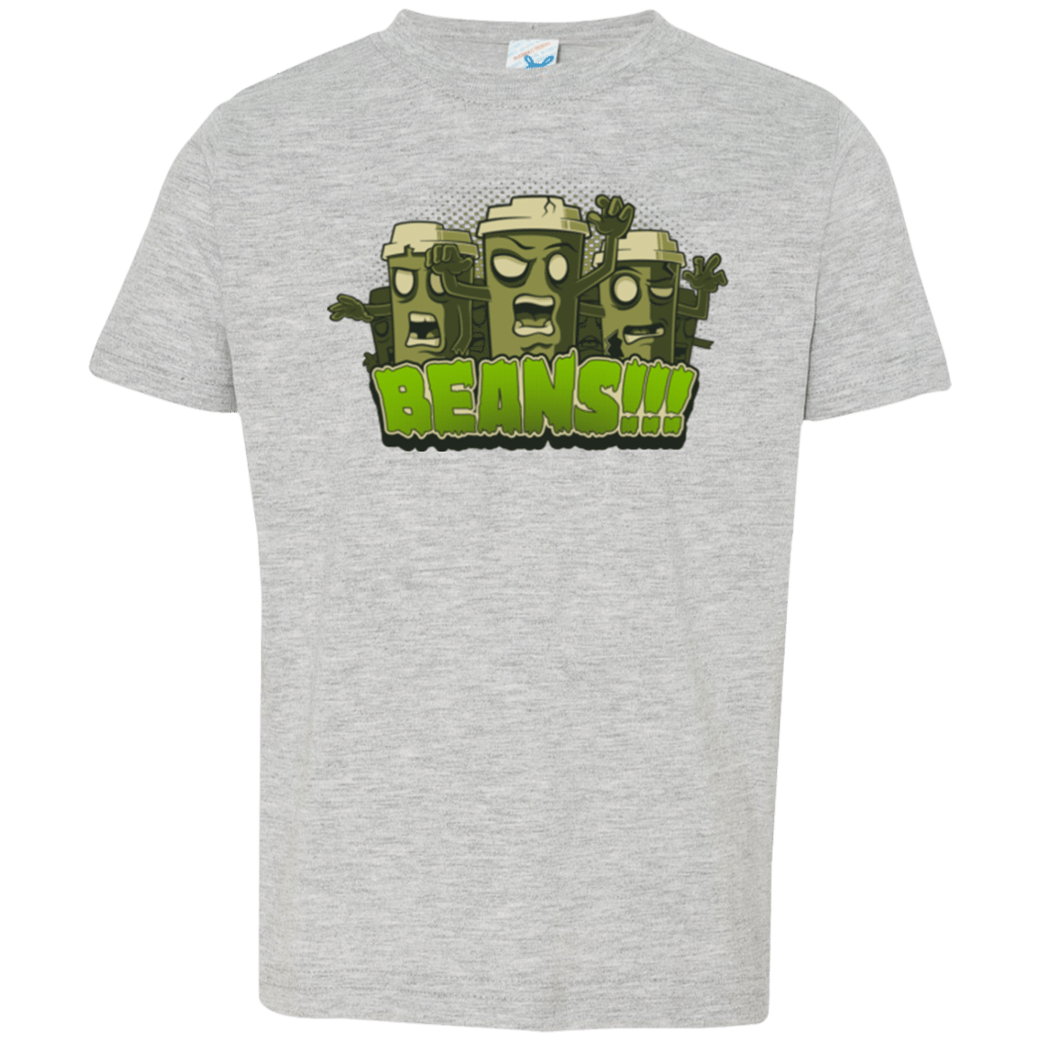 T-Shirts Heather / 2T Beans Toddler Premium T-Shirt