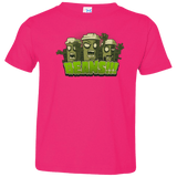 T-Shirts Hot Pink / 2T Beans Toddler Premium T-Shirt