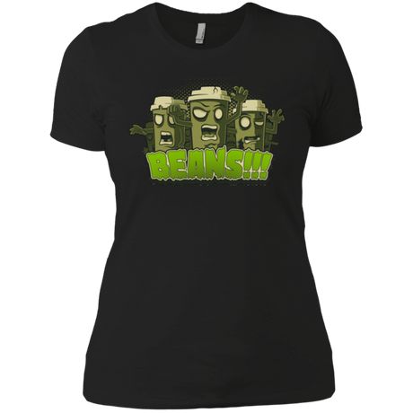 T-Shirts Black / X-Small Beans Women's Premium T-Shirt