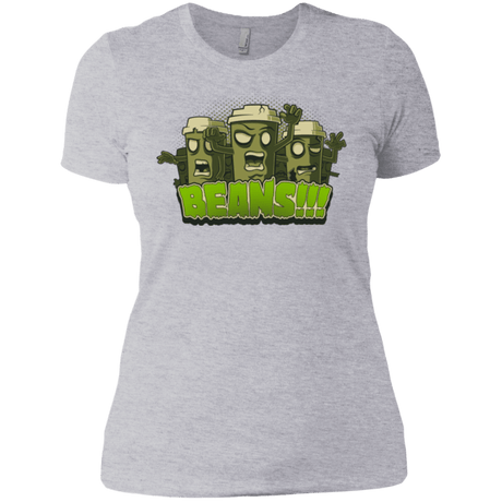 T-Shirts Heather Grey / X-Small Beans Women's Premium T-Shirt