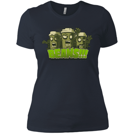 T-Shirts Indigo / X-Small Beans Women's Premium T-Shirt