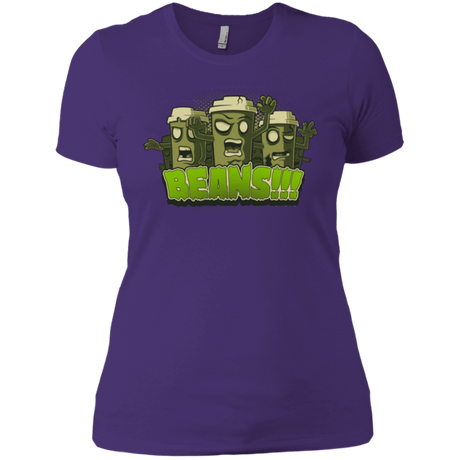 T-Shirts Purple / X-Small Beans Women's Premium T-Shirt