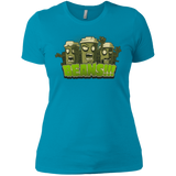 T-Shirts Turquoise / X-Small Beans Women's Premium T-Shirt