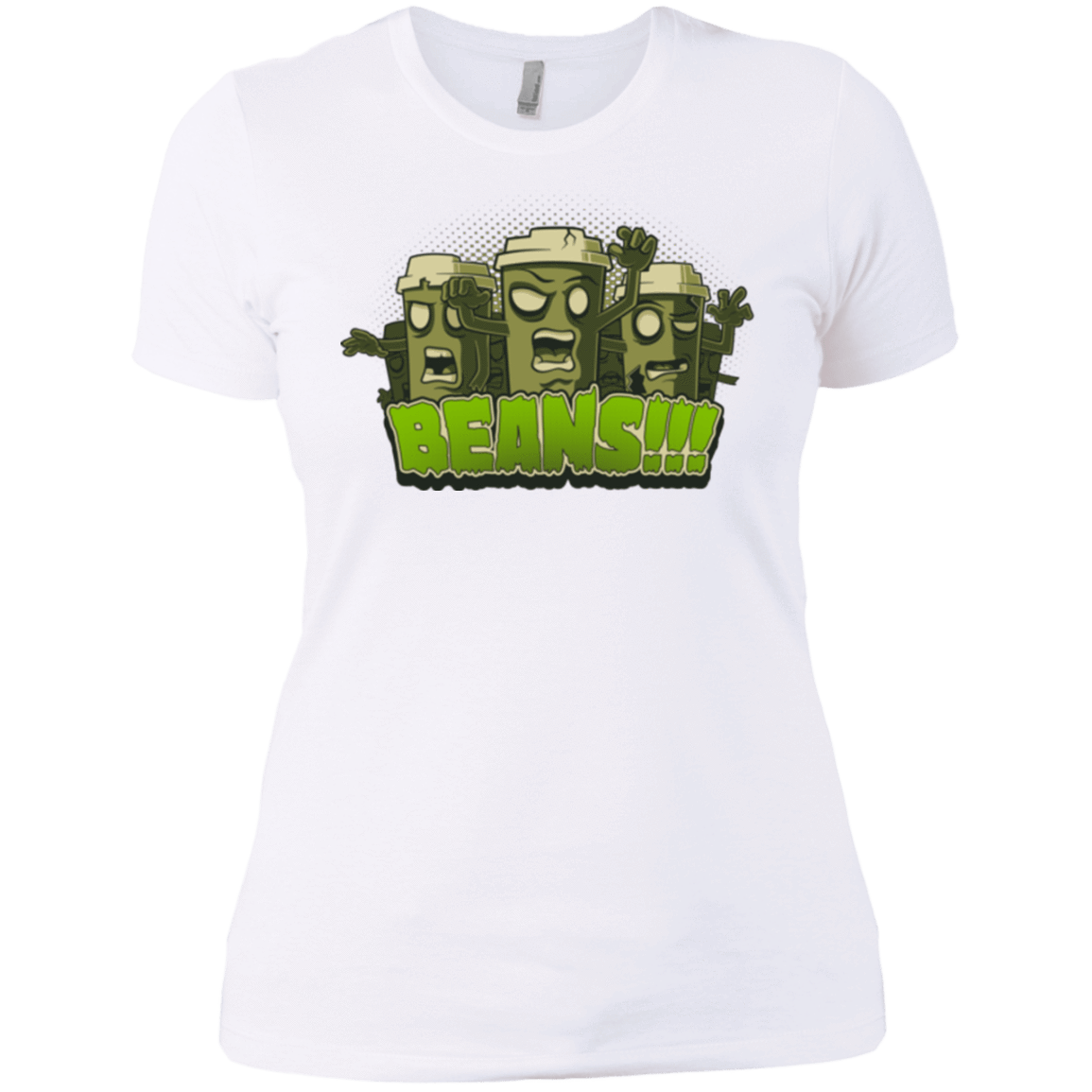 T-Shirts White / X-Small Beans Women's Premium T-Shirt