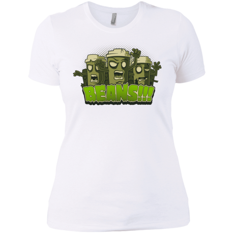 T-Shirts White / X-Small Beans Women's Premium T-Shirt