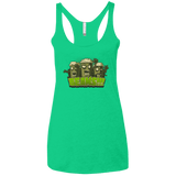 T-Shirts Envy / X-Small Beans Women's Triblend Racerback Tank