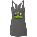 T-Shirts Premium Heather / X-Small Beans Women's Triblend Racerback Tank