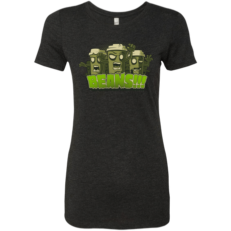 T-Shirts Vintage Black / Small Beans Women's Triblend T-Shirt