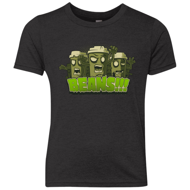 T-Shirts Vintage Black / YXS Beans Youth Triblend T-Shirt