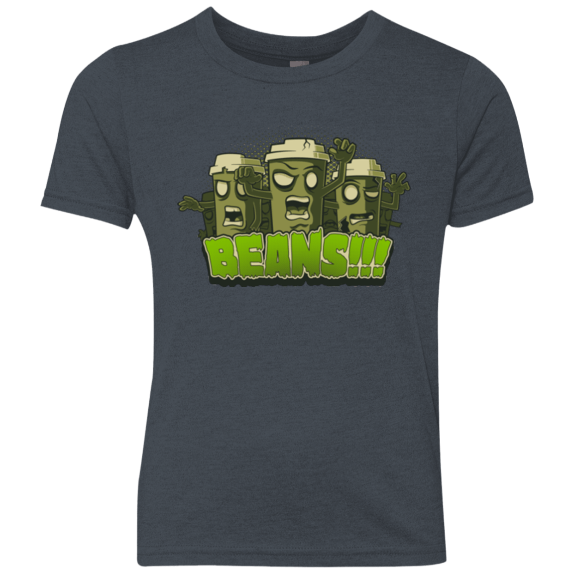 T-Shirts Vintage Navy / YXS Beans Youth Triblend T-Shirt