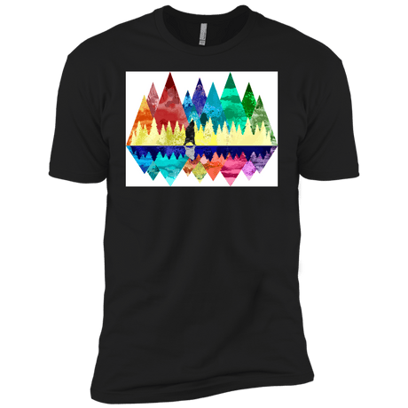 T-Shirts Black / YXS Bear Color Forest Boys Premium T-Shirt