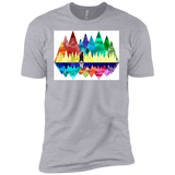 T-Shirts Heather Grey / YXS Bear Color Forest Boys Premium T-Shirt