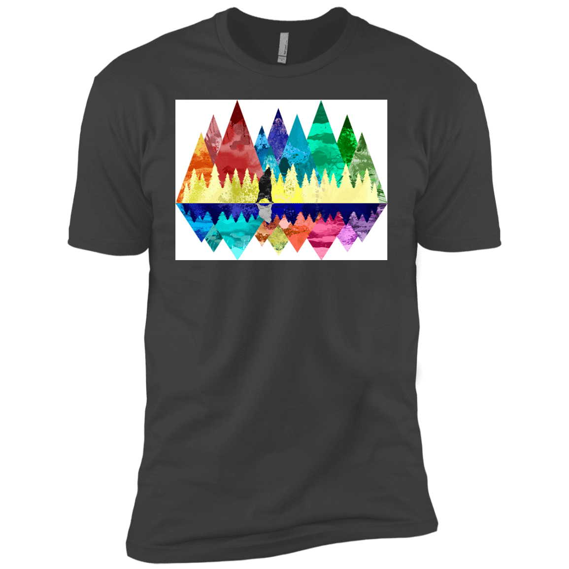 T-Shirts Heavy Metal / YXS Bear Color Forest Boys Premium T-Shirt