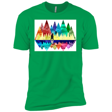 T-Shirts Kelly Green / YXS Bear Color Forest Boys Premium T-Shirt