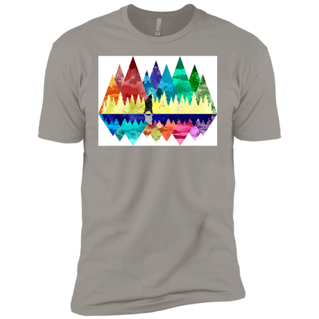 T-Shirts Light Grey / YXS Bear Color Forest Boys Premium T-Shirt