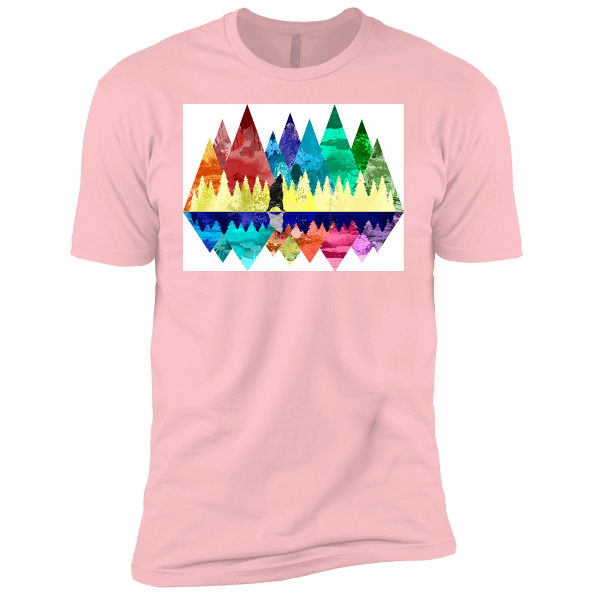 T-Shirts Light Pink / YXS Bear Color Forest Boys Premium T-Shirt