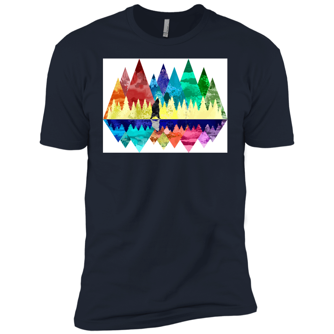 T-Shirts Midnight Navy / YXS Bear Color Forest Boys Premium T-Shirt