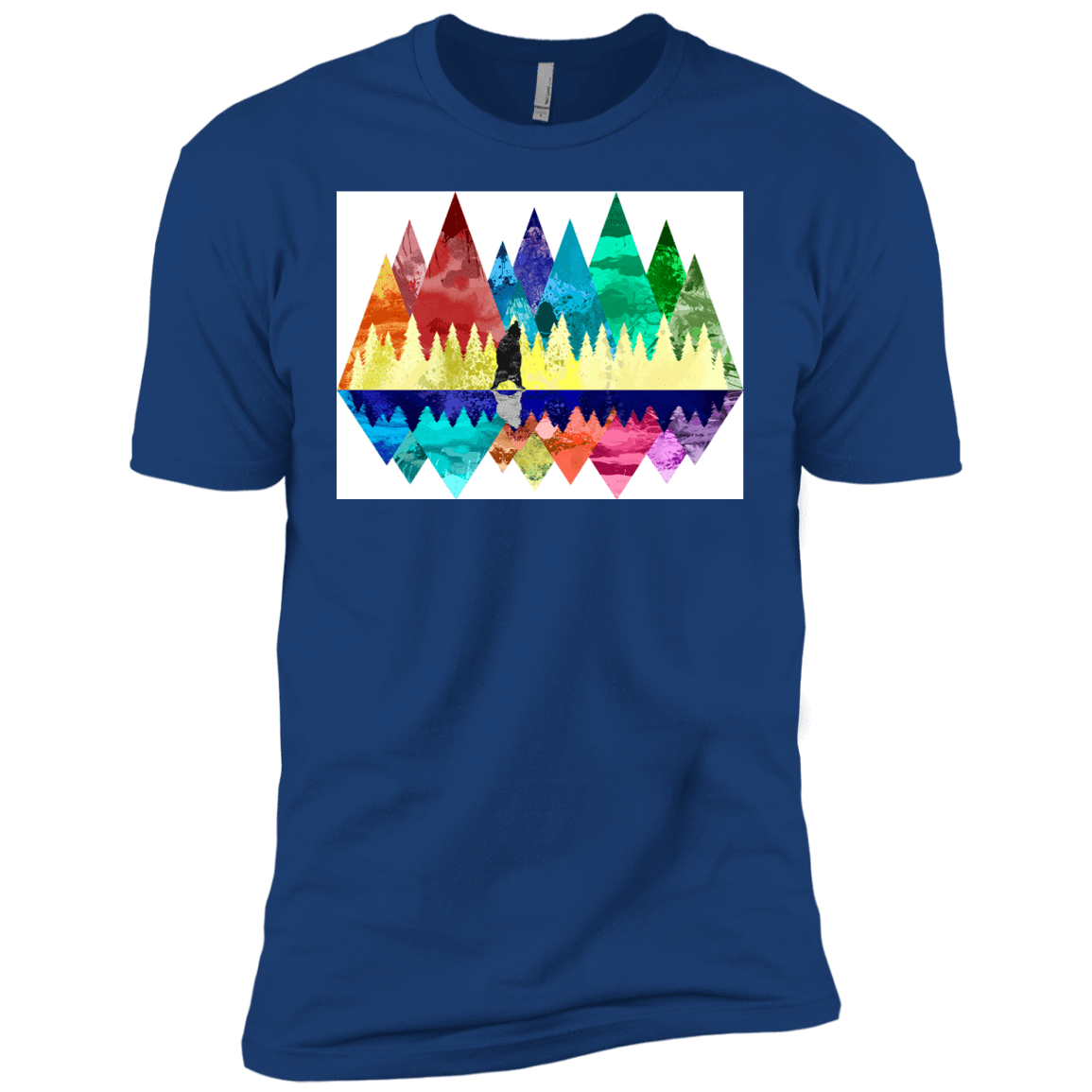 T-Shirts Royal / YXS Bear Color Forest Boys Premium T-Shirt