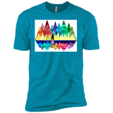T-Shirts Turquoise / YXS Bear Color Forest Boys Premium T-Shirt