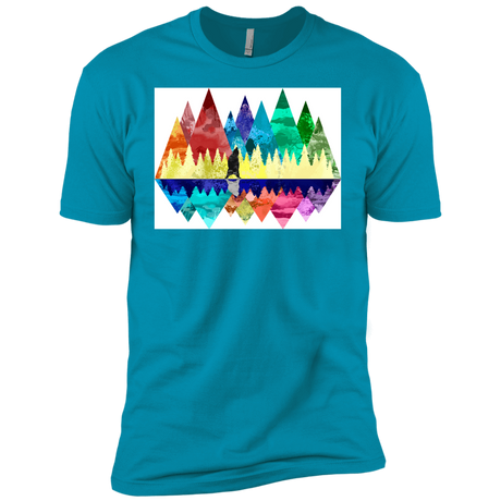 T-Shirts Turquoise / YXS Bear Color Forest Boys Premium T-Shirt
