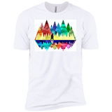 T-Shirts White / YXS Bear Color Forest Boys Premium T-Shirt