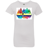 T-Shirts White / YXS Bear Color Forest Girls Premium T-Shirt