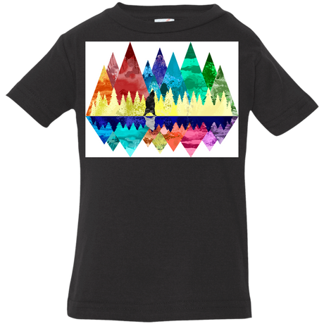 T-Shirts Black / 6 Months Bear Color Forest Infant Premium T-Shirt