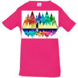 T-Shirts Hot Pink / 6 Months Bear Color Forest Infant Premium T-Shirt