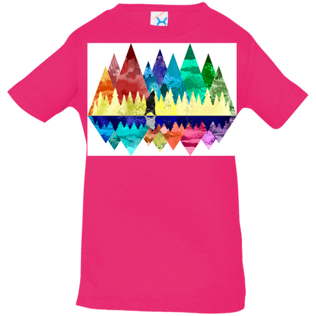 T-Shirts Hot Pink / 6 Months Bear Color Forest Infant Premium T-Shirt