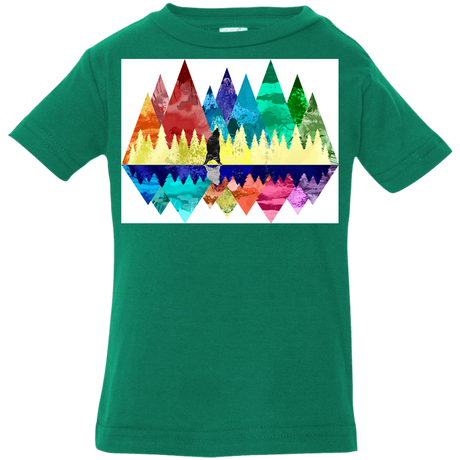 T-Shirts Kelly / 6 Months Bear Color Forest Infant Premium T-Shirt