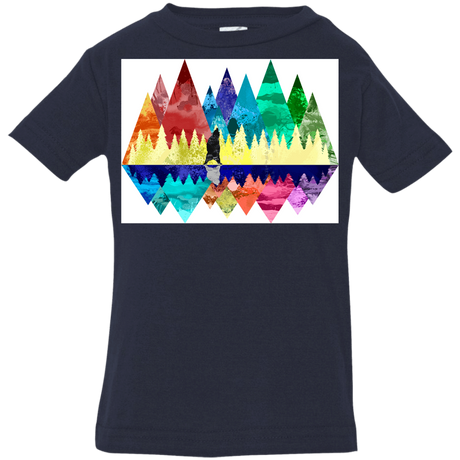 T-Shirts Navy / 6 Months Bear Color Forest Infant Premium T-Shirt