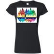 T-Shirts Black / S Bear Color Forest Junior Slimmer-Fit T-Shirt
