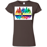 T-Shirts Dark Chocolate / S Bear Color Forest Junior Slimmer-Fit T-Shirt