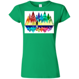 T-Shirts Irish Green / S Bear Color Forest Junior Slimmer-Fit T-Shirt