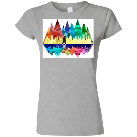 T-Shirts Sport Grey / S Bear Color Forest Junior Slimmer-Fit T-Shirt