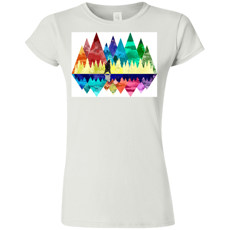 T-Shirts White / S Bear Color Forest Junior Slimmer-Fit T-Shirt