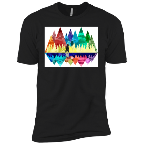 T-Shirts Black / X-Small Bear Color Forest Men's Premium T-Shirt