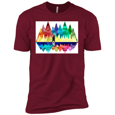 T-Shirts Cardinal / X-Small Bear Color Forest Men's Premium T-Shirt