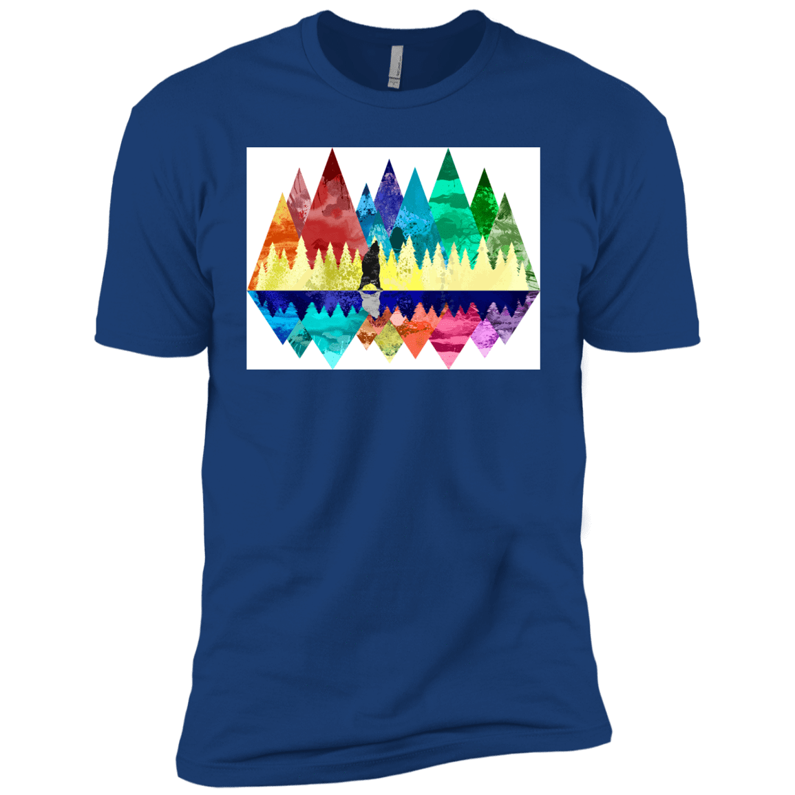 T-Shirts Royal / X-Small Bear Color Forest Men's Premium T-Shirt