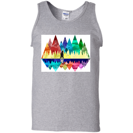 T-Shirts Sport Grey / S Bear Color Forest Men's Tank Top