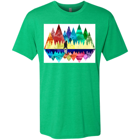 T-Shirts Envy / S Bear Color Forest Men's Triblend T-Shirt
