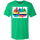 T-Shirts Envy / S Bear Color Forest Men's Triblend T-Shirt