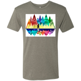 T-Shirts Venetian Grey / S Bear Color Forest Men's Triblend T-Shirt