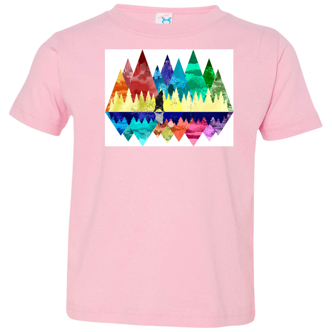 T-Shirts Pink / 2T Bear Color Forest Toddler Premium T-Shirt