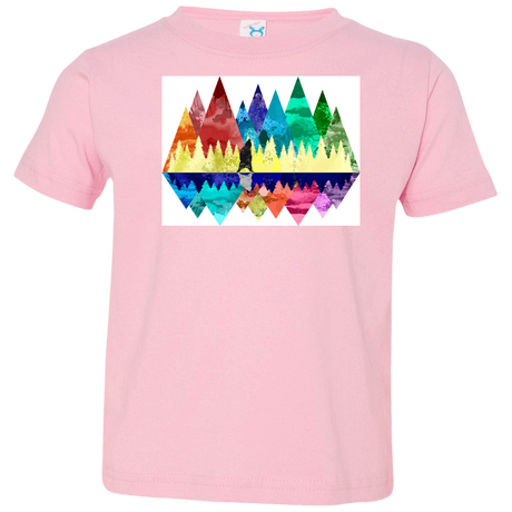 T-Shirts Pink / 2T Bear Color Forest Toddler Premium T-Shirt