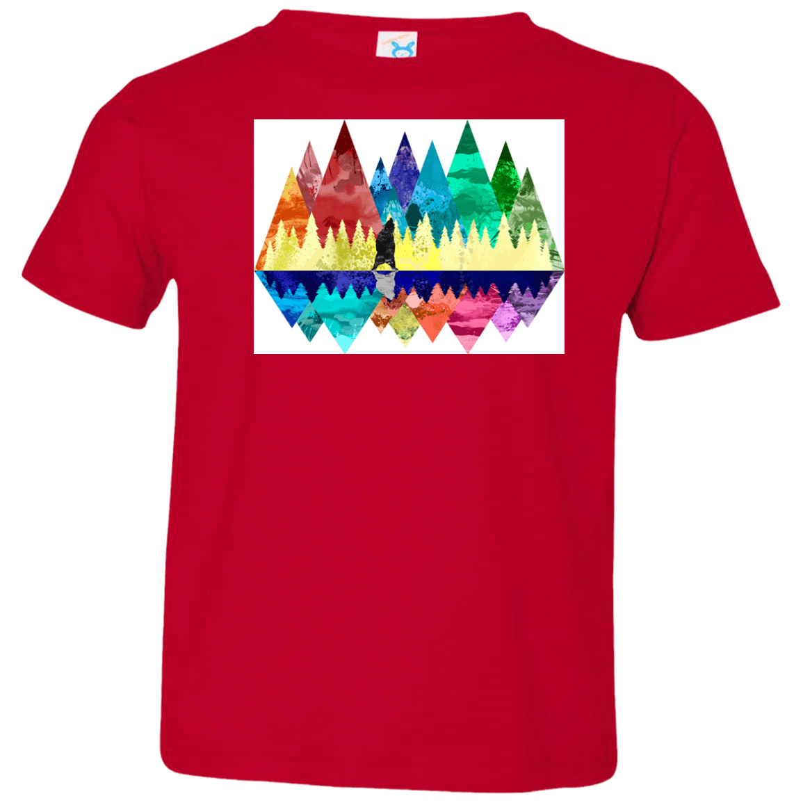 T-Shirts Red / 2T Bear Color Forest Toddler Premium T-Shirt