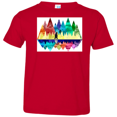 T-Shirts Red / 2T Bear Color Forest Toddler Premium T-Shirt