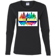 T-Shirts Black / S Bear Color Forest Women's Long Sleeve T-Shirt