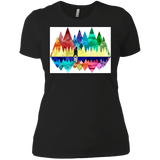 T-Shirts Black / X-Small Bear Color Forest Women's Premium T-Shirt