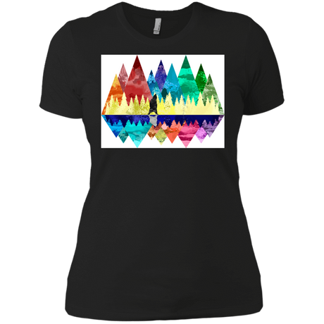 T-Shirts Black / X-Small Bear Color Forest Women's Premium T-Shirt